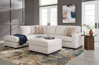 Aviemore Stone 2-Piece Sectional with Chaise