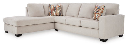 Aviemore Stone 2-Piece Sectional with Chaise