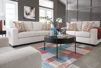 Aviemore Stone Sofa and Loveseat Set