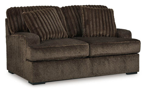 Aylesworth Chocolate Loveseat