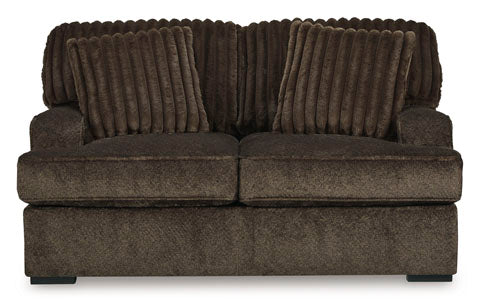 Aylesworth Chocolate Loveseat