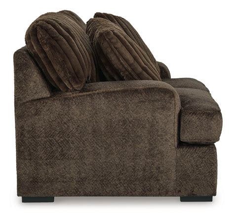 Aylesworth Chocolate Loveseat