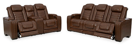 Backtrack Power Reclining Sofa & Loveseat Set