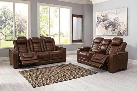 Backtrack Power Reclining Sofa & Loveseat Set