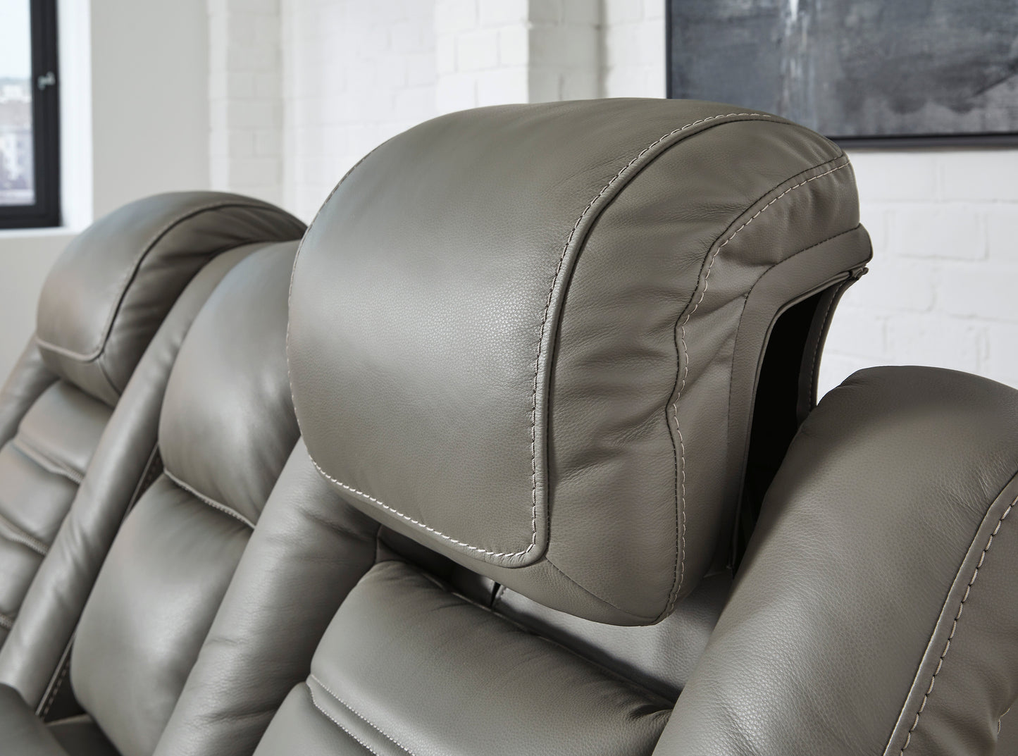 Backtrack Power Reclining Loveseat with Console