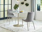 Barchoni Two-Tone Dining Table and 2 Chairs Set