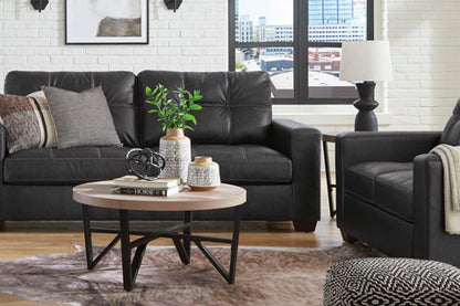 Barlin Mills Carbon Sofa and Loveseat Set