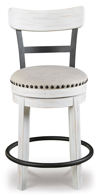 Valebeck Bar Stool with Back Support