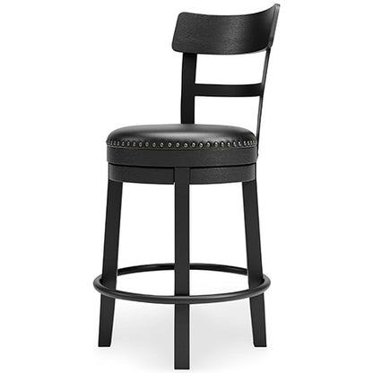 Valebeck Bar Stool with Back Support