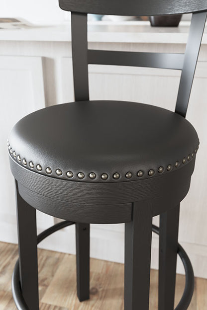 Valebeck Bar Stool with Back Support