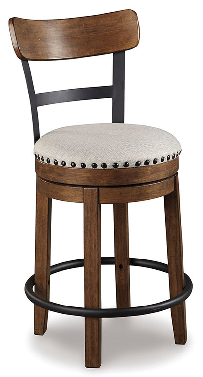 Valebeck Bar Stool with Back Support