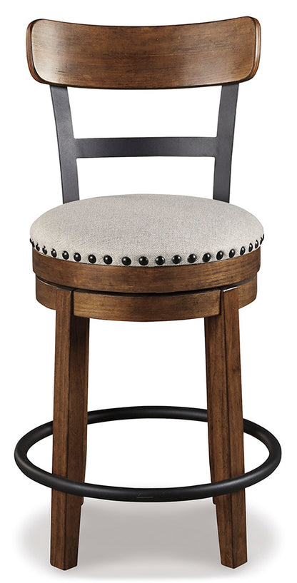 Valebeck Bar Stool with Back Support