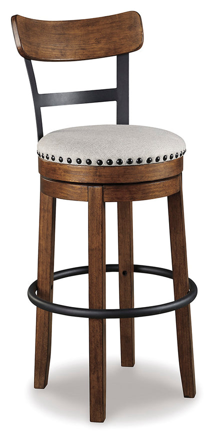 Valebeck Bar Stool with Back Support