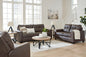 Barlin Mills Umber Sofa and Loveseat Set