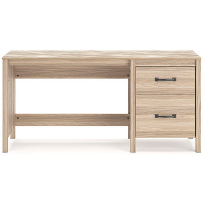 Battelle Tan Home Office Desk