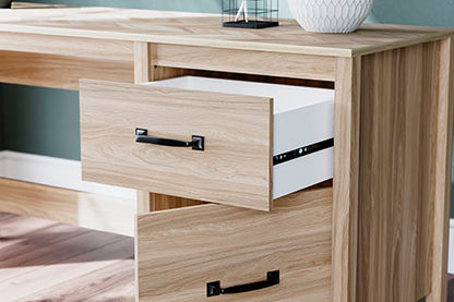 Battelle Tan Home Office Desk