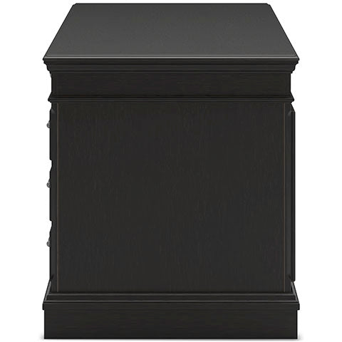 Beckincreek Black Home Office Desk