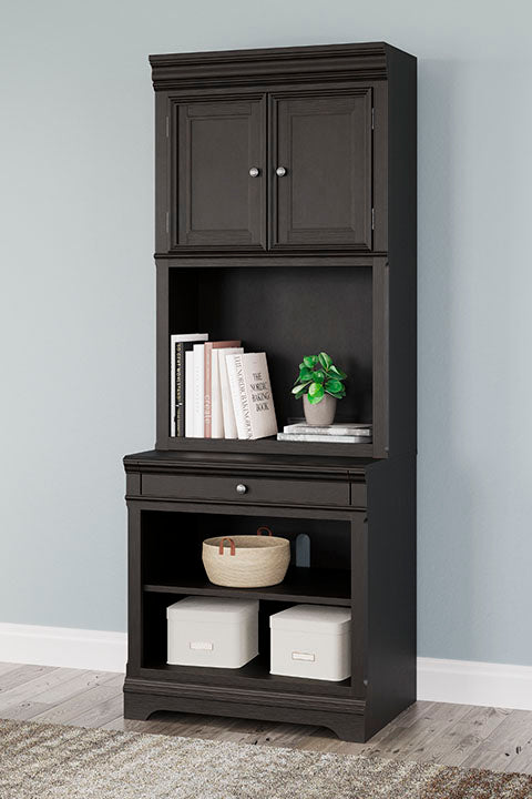 Beckincreek Black Bookcase