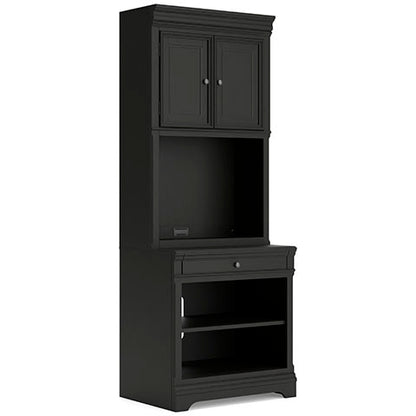 Beckincreek Black Bookcase