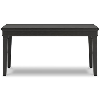 Beckincreek Black Home Office Desk
