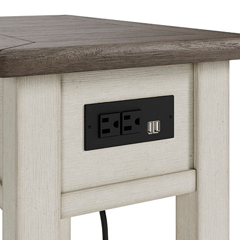 Bolanburg Two-Tone Chairside End Table