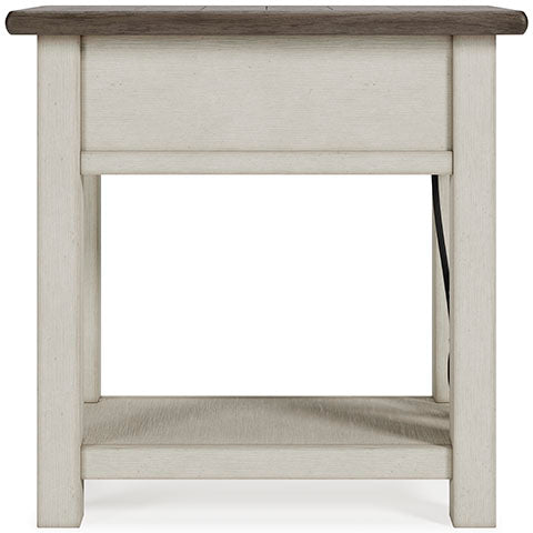 Bolanburg Two-Tone Chairside End Table