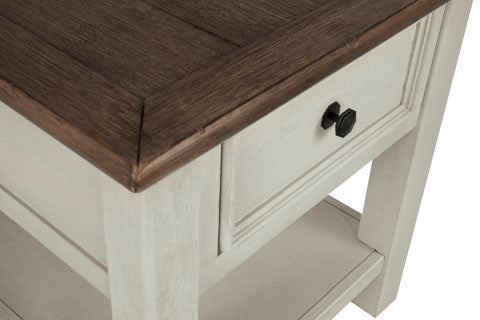 Bolanburg Two Tone End Table