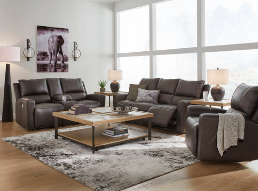 Boxmere Storm Reclining Power Sofa and Loveseat Set