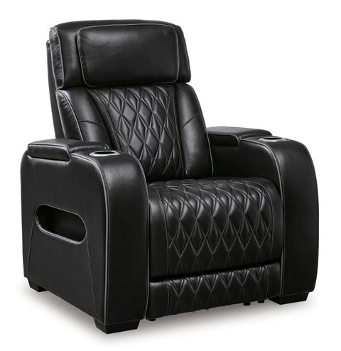 Boyington Black Power Recliner