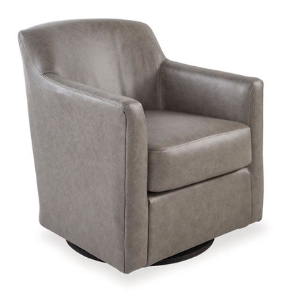 Bradney Fossil Swivel Accent Chair
