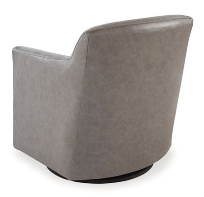 Bradney Fossil Swivel Accent Chair