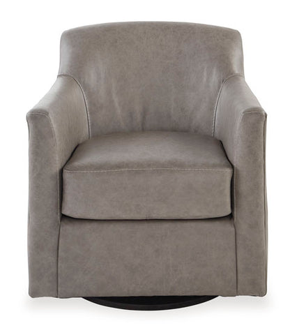 Bradney Fossil Swivel Accent Chair