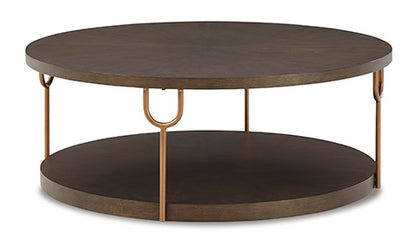 Brazburn Dark Brown Coffee Table