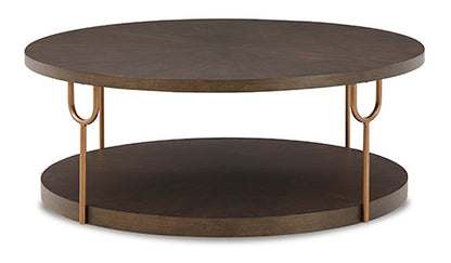 Brazburn Dark Brown Coffee Table