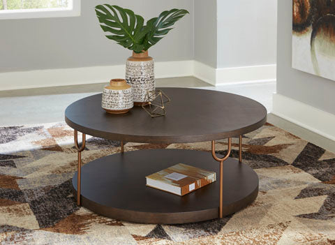 Brazburn Dark Brown Coffee Table