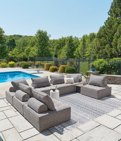 Bree Zee 7-Piece Nuvella Outdoor Sectional