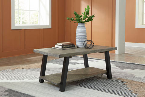 Brennegan Gray Coffee Table