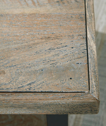 Bristenfort Brown and Black Coffee Table