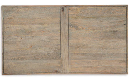 Bristenfort Brown and Black Coffee Table