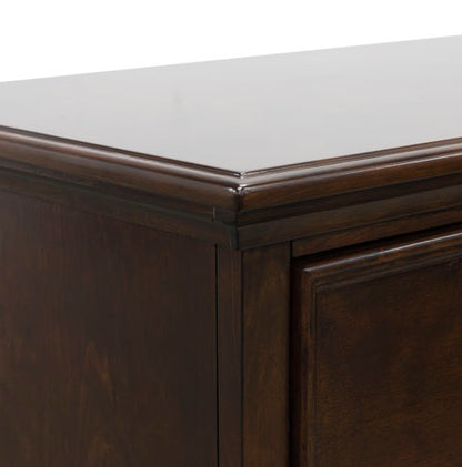 Fortman Brownish Cherry Dresser
