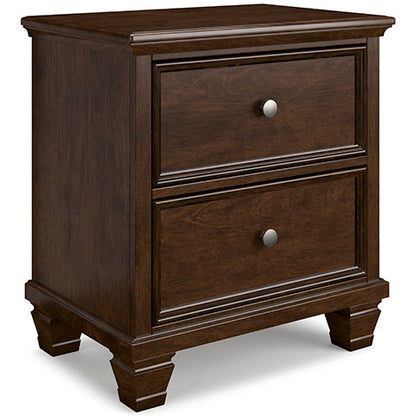 Fortman Brownish Cherry Nightstand