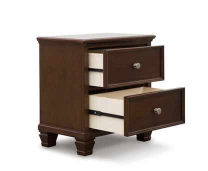Fortman Brownish Cherry Nightstand