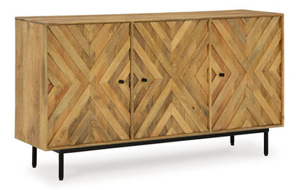 Cadewick Natural Accent Cabinet