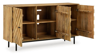Cadewick Natural Accent Cabinet