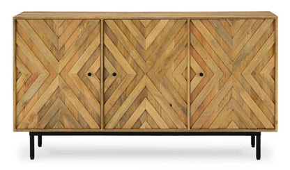 Cadewick Natural Accent Cabinet