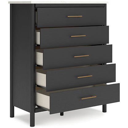Cadmori Black Chest of Drawers