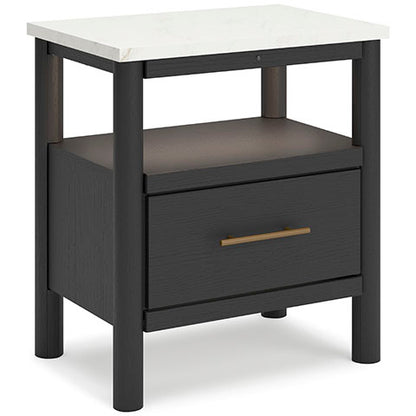 Cadmori Black Nightstand
