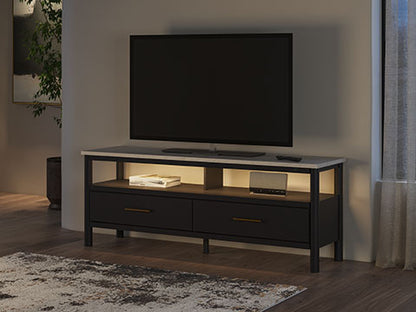 Cadmori Black 72" TV Stand