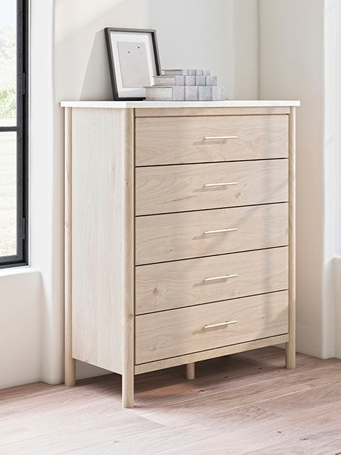 Cadmori Light Brown Chest of Drawers