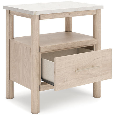 Cadmori Light Brown Nightstand